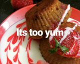 A picture of step 10 of Strawberry oats jaggery muffin.