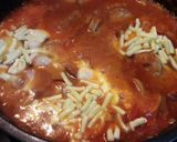 Hình bước làm 4 của món Shakshuka Ả rập