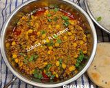 A picture of step 3 of CHANA DAL & KEEMA CURRY: (Lamb mince & Lentil Curry):.