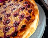 Une image de l'étape 4 de Tarte au flan aux framboises ou aux fruits 😃.
