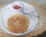 A picture of step 6 of Sooji onion uttapam.