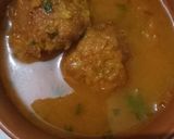 A picture of step 4 of Lauki k kofte.