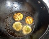 A picture of step 2 of Chicken and capsicum kabab 🍗🫑🫑.