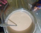 A picture of step 3 of Choco pancakes.