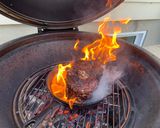 Une image de l'étape 7 de Rôti de côtes Wagyu fumé au bois de bourbon.