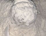 A picture of step 4 of Potatoe egg balls.