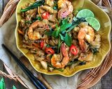 Gambar langkah 8 resipi 🇹🇭 PAD KEE MAO | DRUNKEN NOODLES | ผัดขี้เมา.