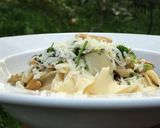 Domowy makaron Tagliatelle z prawdziwkami krok przepisu 2 zdjęcie