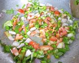 A picture of step 5 of Vegetable sevaie.