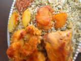 باقالی پلو با مرغ