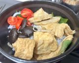 Hình bước làm 5 của món Bún Riêu Chay