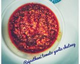 A picture of step 4 of Rajasthani Tomato Garlic Chutney.