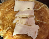 Foto del paso 3 de la receta: Omelette de jamón y morrón