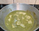A picture of step 8 of DHANIA PANEER without ONION GARLIC....