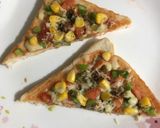 A picture of step 5 of Vegetable Toast.