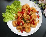 Foto langkah ke 7 dari resep Cumi Kriuk Cabe Garam Super Lezat.