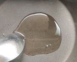 A picture of step 1 of Malai halwa.