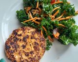 Foto del paso 4 de la receta: Hamburguesas de pollo y vegetales