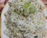 A picture of step 8 of Chinese rice with chicken Chilli.
