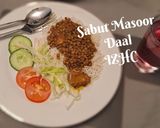 A picture of step 1 of 🍲 SABUT MASOOR DAAL🍲 (whole brown lentil).