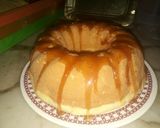 Foto del paso 7 de la receta: Torta rellena de dulce de leche cubierta de caramelo