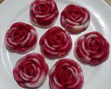 Foto langkah ke 4 dari resep Kue Talam Gradasi Red Velvet.