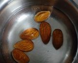 A picture of step 1 of Almond Saffron Milk.