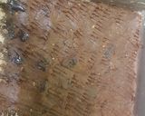 A picture of step 6 of Date,chocolate and honey slices.