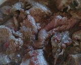 A picture of step 3 of Dry Beans & Rice in the Oven.