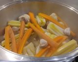 Foto del paso 3 de la receta: Coliflor y Vegetales al Vapor