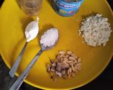 A picture of step 1 of Chena burfi mix condensed milk.