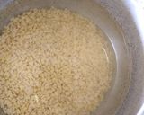 A picture of step 2 of Yellow moong dal.