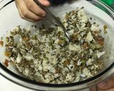 A picture of step 1 of Fried Rice and Lentil Pie.