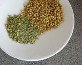 A picture of step 1 of Paneer Kolhapuri masala.