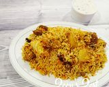 A picture of step 7 of Kolkata Mutton Biryani.