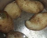 Foto del paso 1 de la receta: Papas con jamón y queso ivi