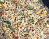 A picture of step 5 of My quick and easy vegetable fried rice.