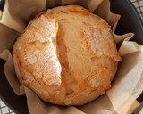 A picture of step 1 of No Knead Rustic Bread.