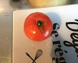 Une image de l'étape 5 de Farfalles bicolores, tomate rose et sauce à l'indienne.
