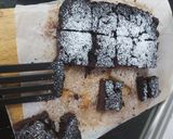 Pas rețetă Brownie vegană de quinoa și afine! 4 fotografie