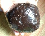 Foto langkah ke 4 dari resep 54. Brownie Crinkle Cookies.