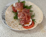 Foto del paso 4 de la receta: Piadinas con jamón serrano