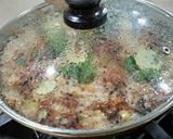 A picture of step 3 of Aloo chana deghi pulao.