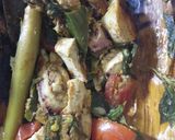 Foto langkah ke 6 dari resep Pepes cumi tahu.