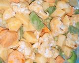 A picture of step 4 of Vegetable Tikka biryani.