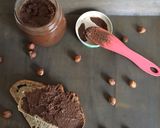 Une image de l'étape 4 de La pâte à tartinernoisettes et chocolat noir.