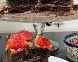صورة لخطوة 8 من وصفة كيكة الشوكلاته كيكة ال300