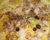 A picture of step 5 of Pakora karhi..