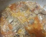 A picture of step 3 of Mutton beryani.