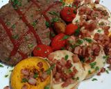Foto del paso 8 de la receta: Hamburguesa rellena